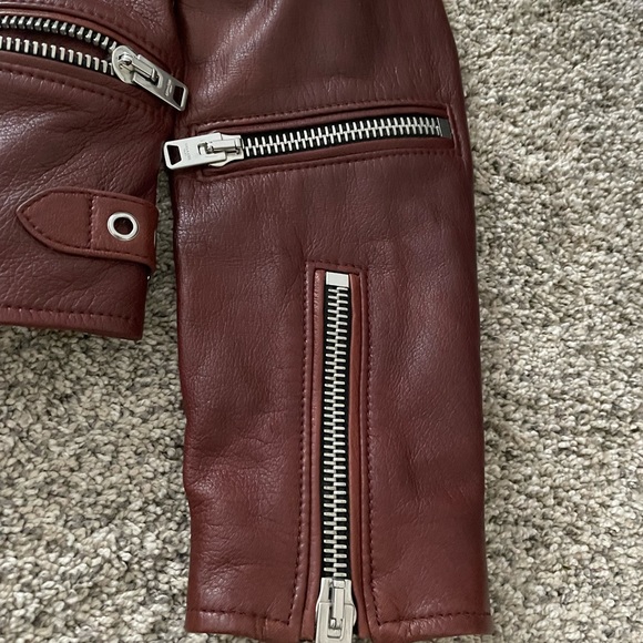 Coach Leather Biker Jacket - Picture 7 of 12